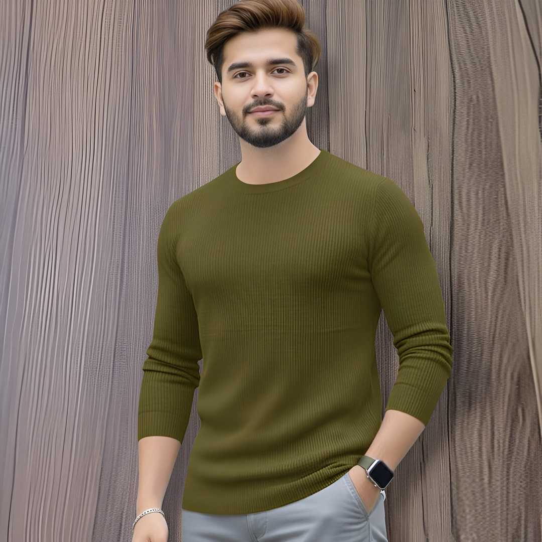 _429_frd_1761252023 Men's Premium 2/2 Rib Full Sleeve T-shirt - Image 1